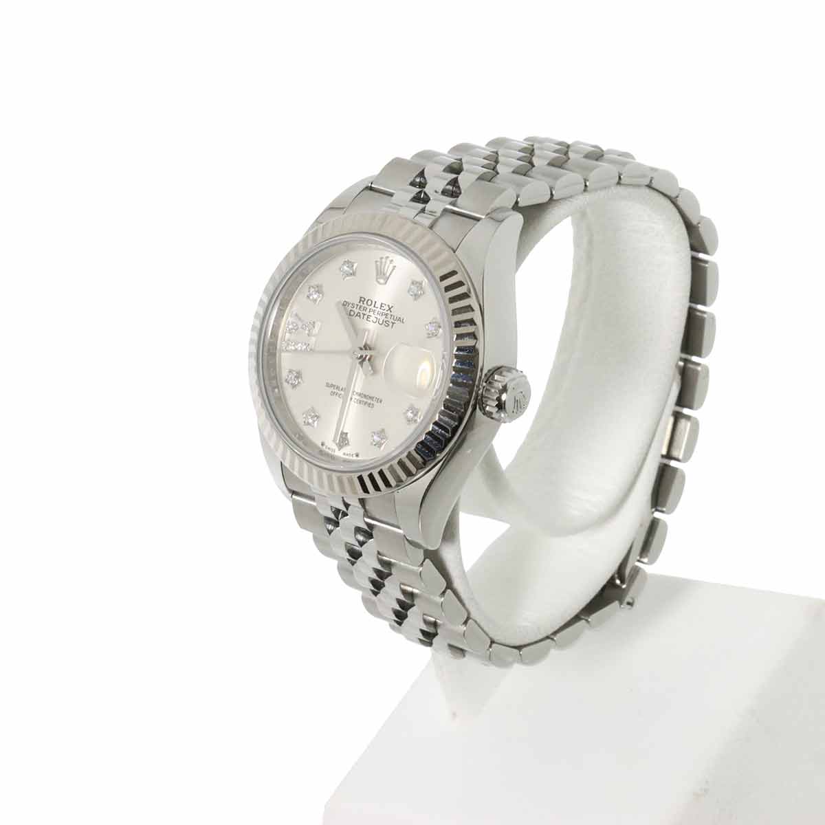 Datejust 279174G Random Serial 750 WG Silver Dial Ladies Watch