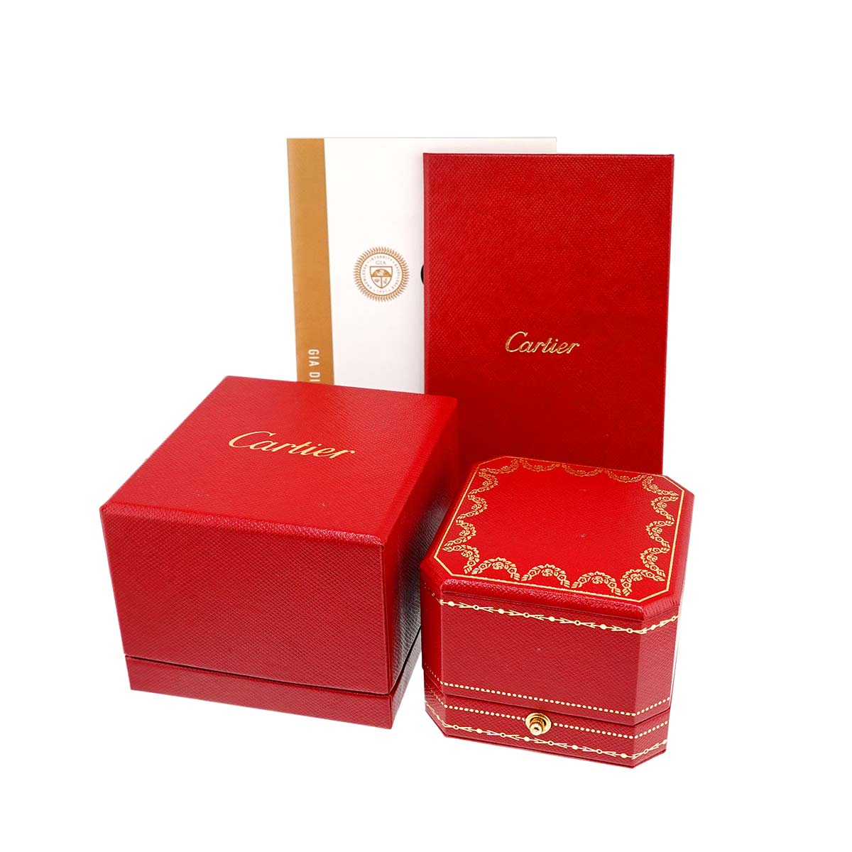 Ballerine Diamond 0.19ct E/VVS2/3EX Ring Pt Size48 4.5(US)