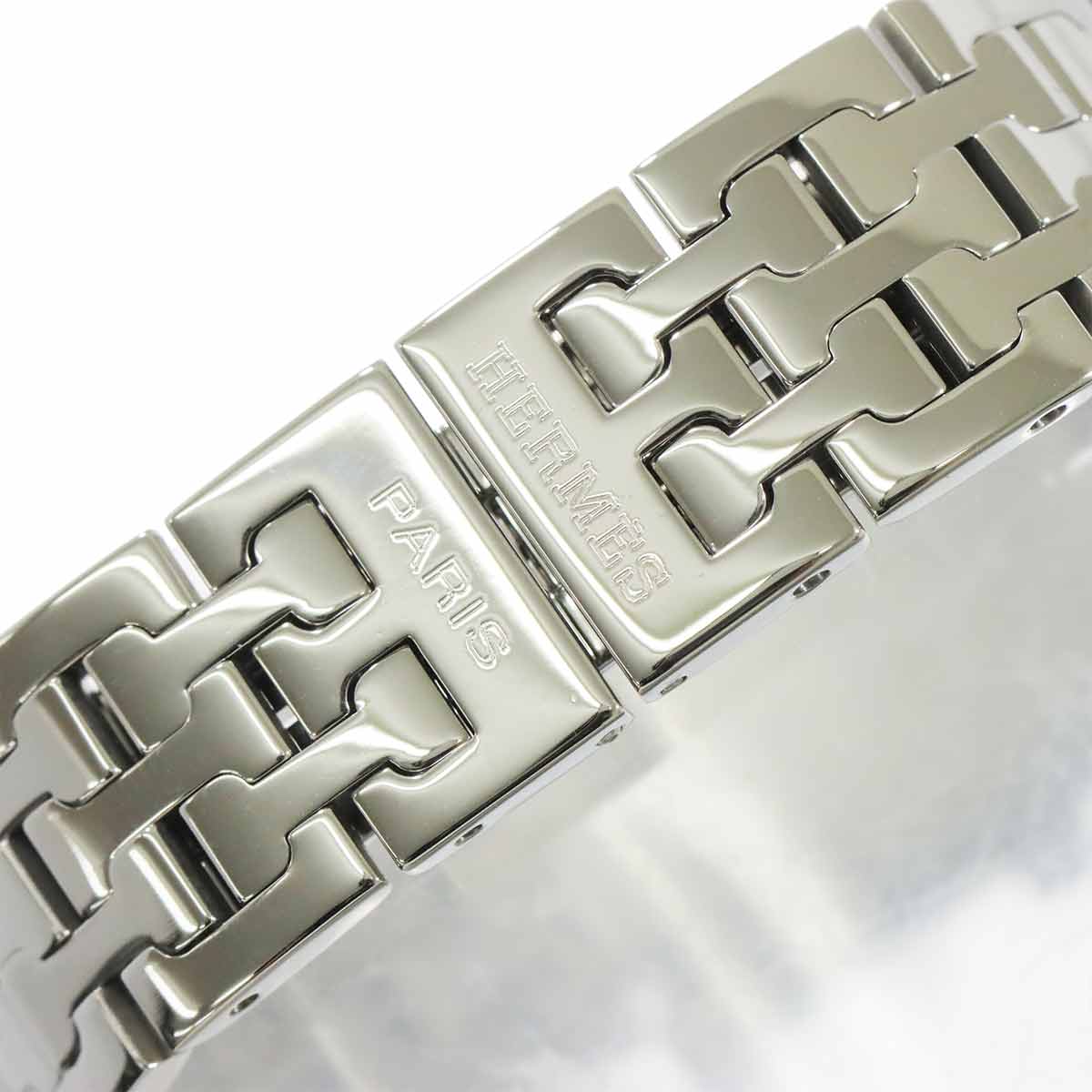 H Watch HH1 230 Bezel Diamond Quartz Silver Dial Ladies