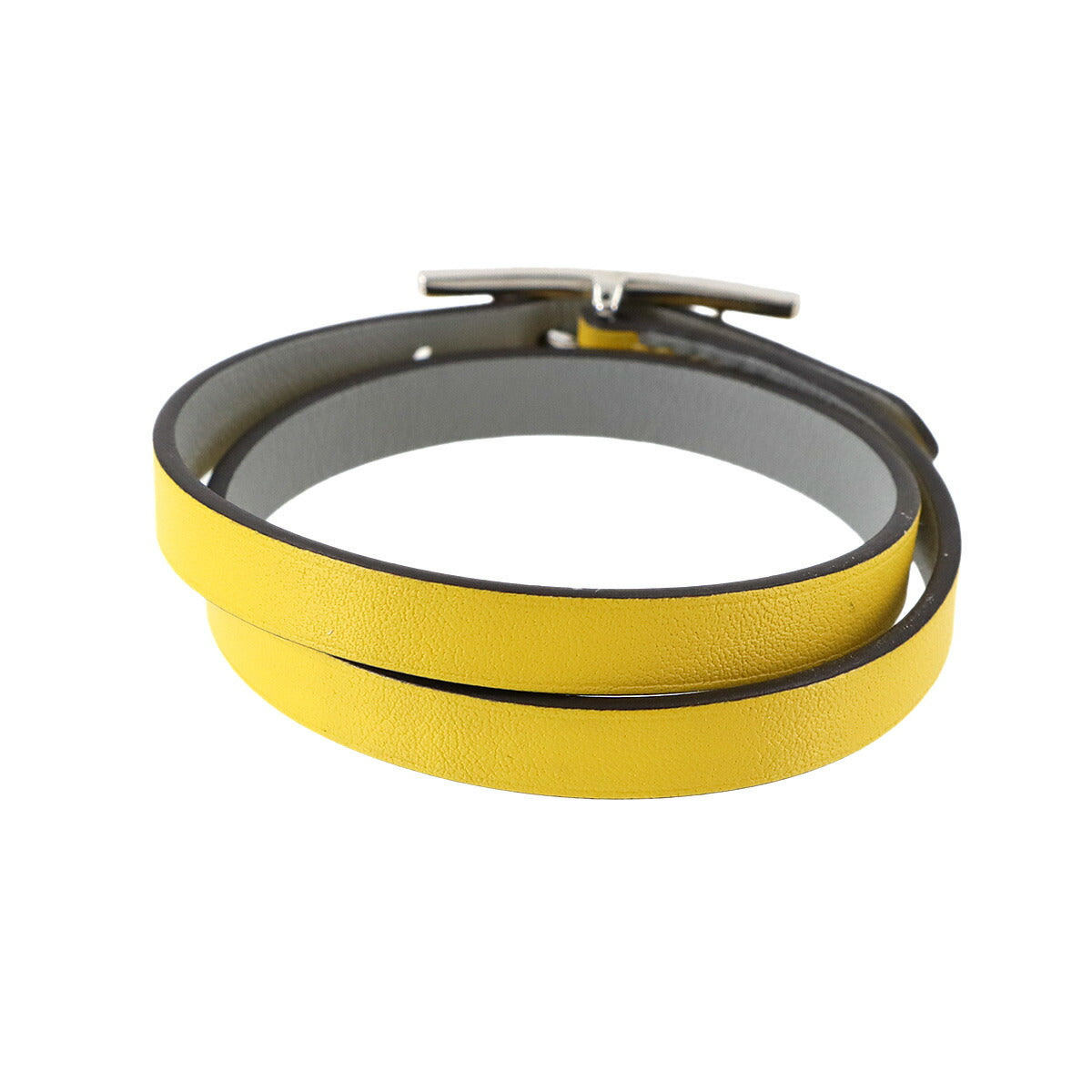 Behapi Double Tour Reversible Bracelet Swift Jaune de Naples