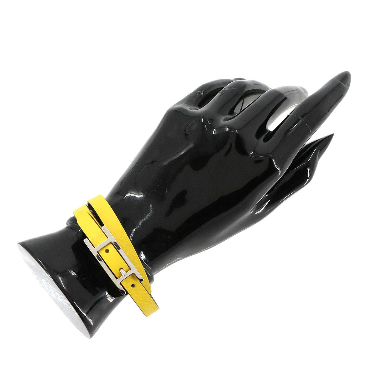 Behapi Double Tour Reversible Bracelet Swift Jaune de Naples