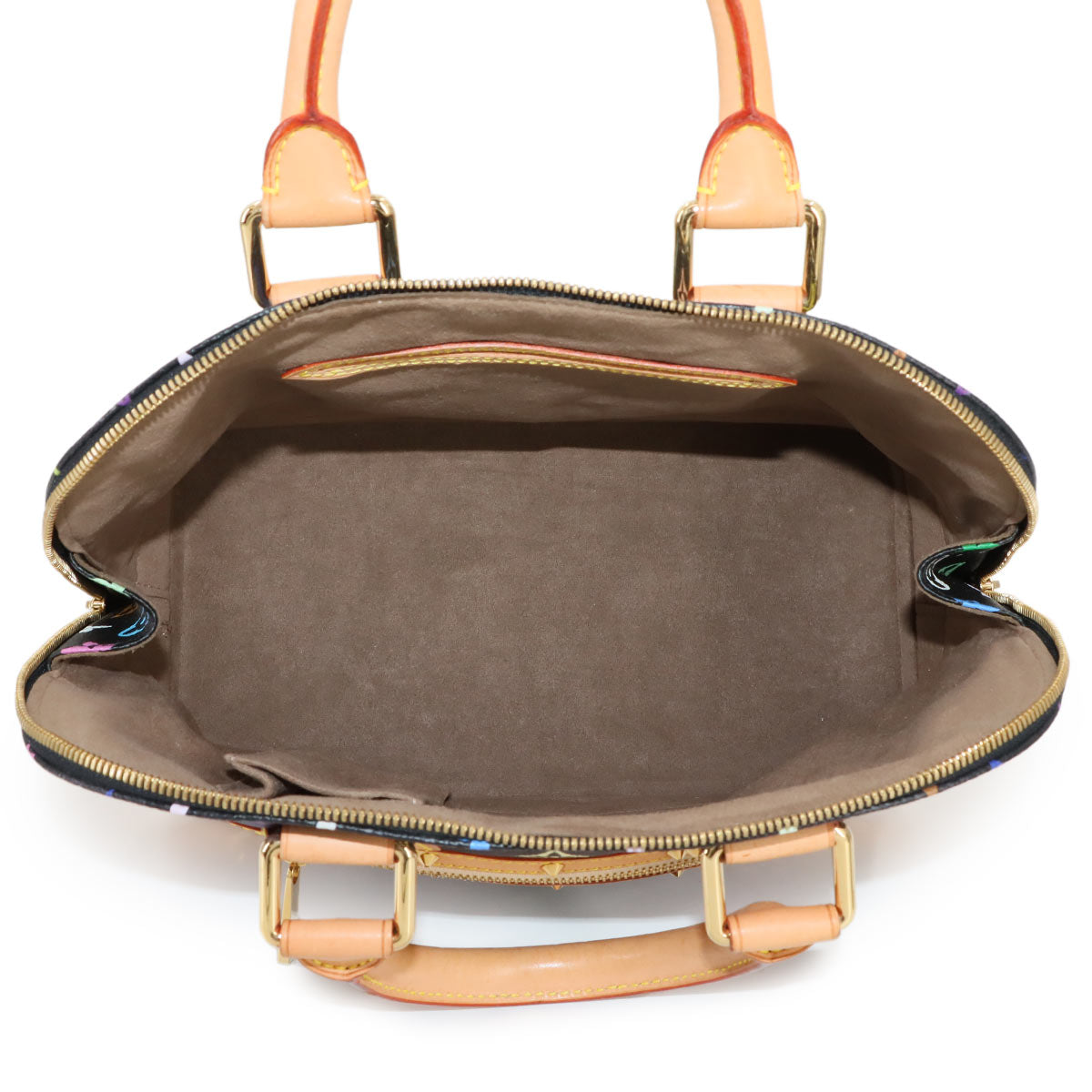 Monogram Multi color Alma Hand Bag Noir M92646 Black