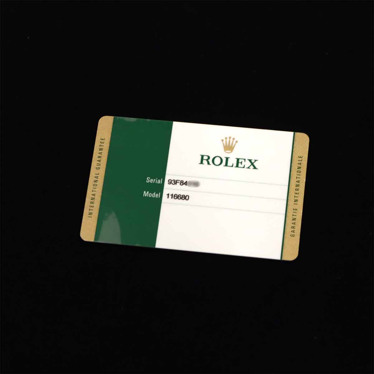 Yacht Master2 116680 Serial Random Automatic Mens Watch