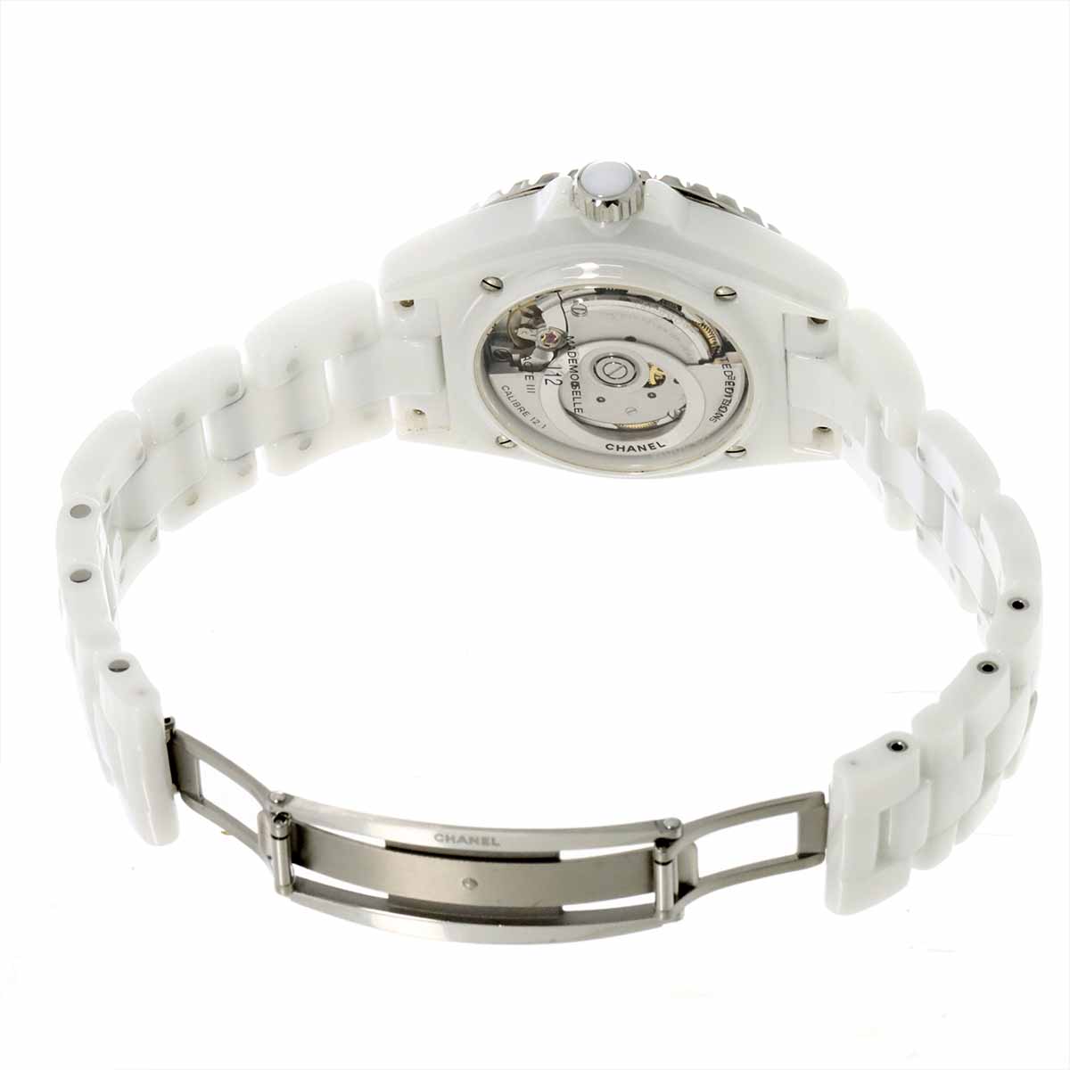 J12 Mademoiselle La pausa H7481 Automatic White Dial Mens