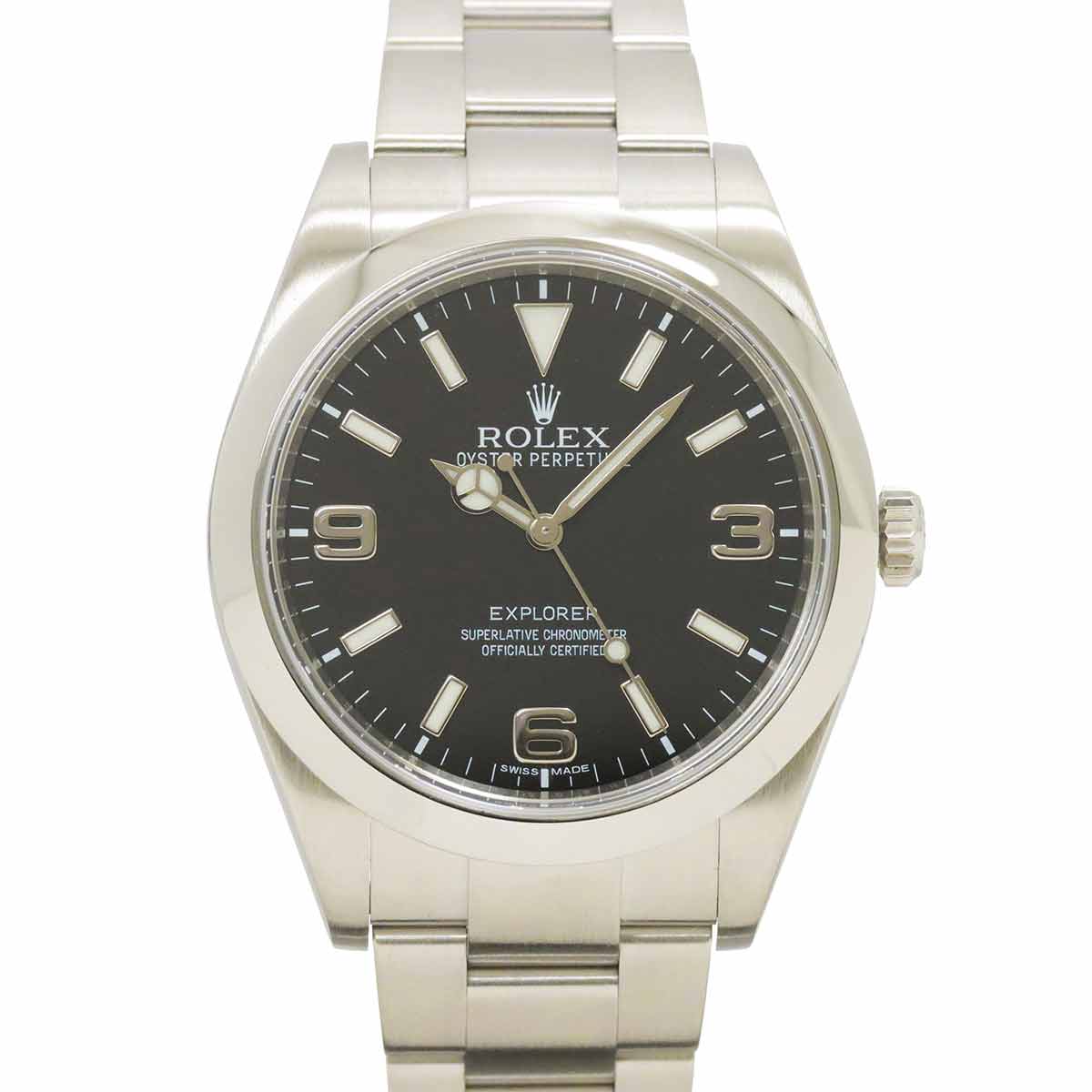 Explorer I 214270 Serial Random Automatic Black Dial Mens