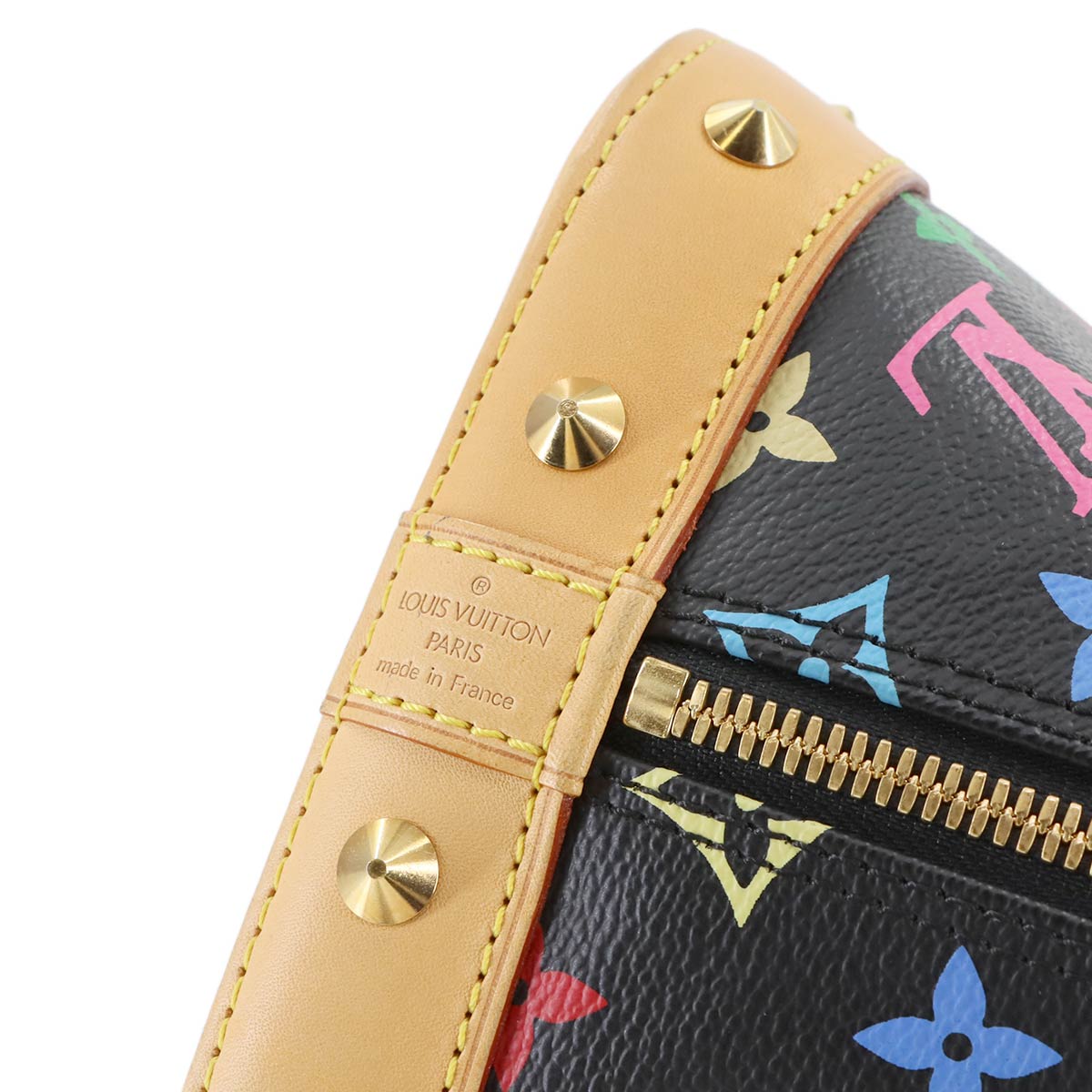 Monogram Multi color Alma Hand Bag Noir M92646 Black