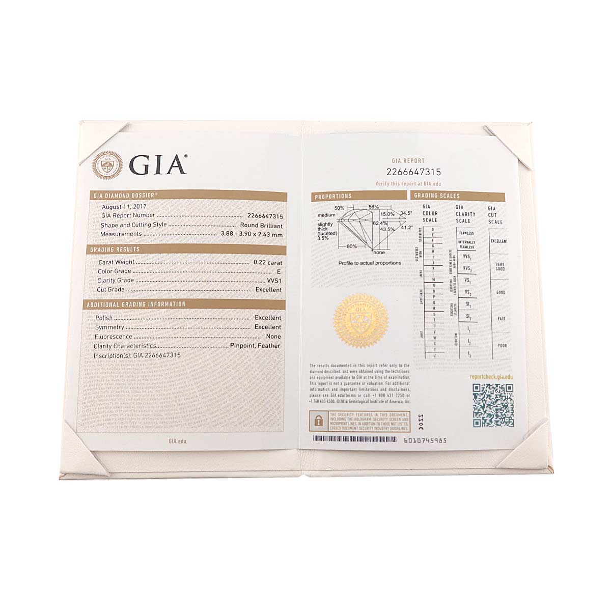 Boucheron Diamond 0.22ct E/VVS1/3EX Ring 18K PG 750 size48 4.5(US)