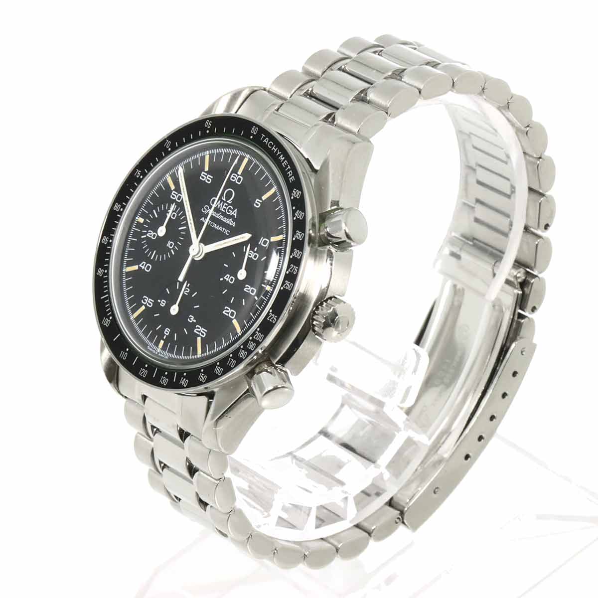 Speedmaster Chronograph 3510.50 Automatic Black Dial Mens Watch