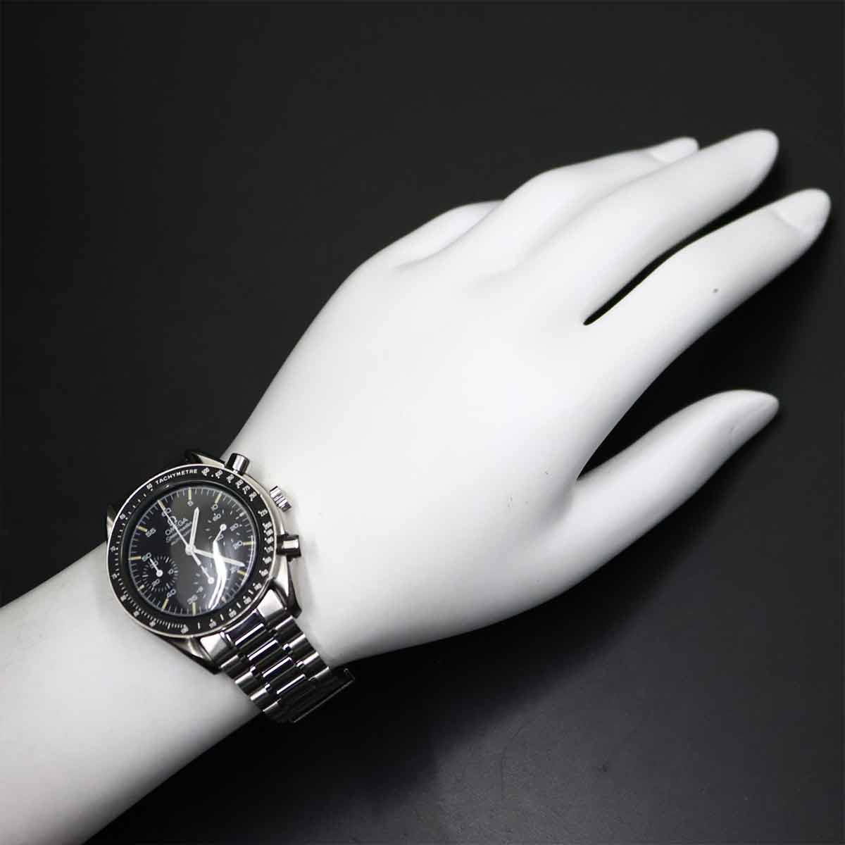 Speedmaster Chronograph 3510.50 Automatic Black Dial Mens Watch