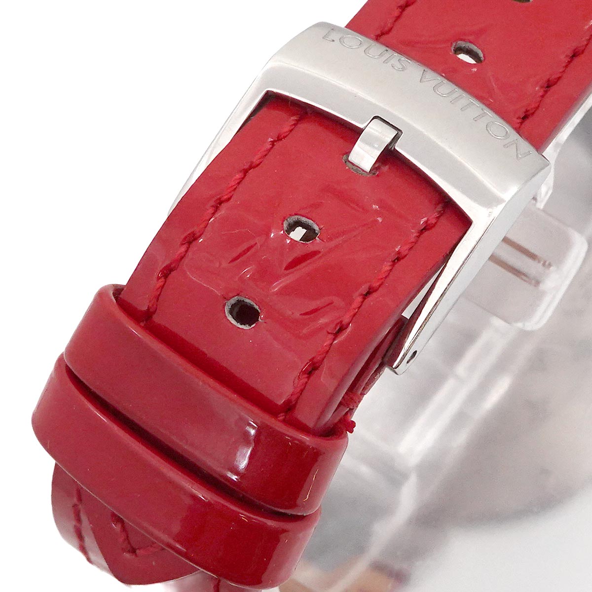 Tambour Diamond Quartz Black Dial Ladies Q13M1 Watch