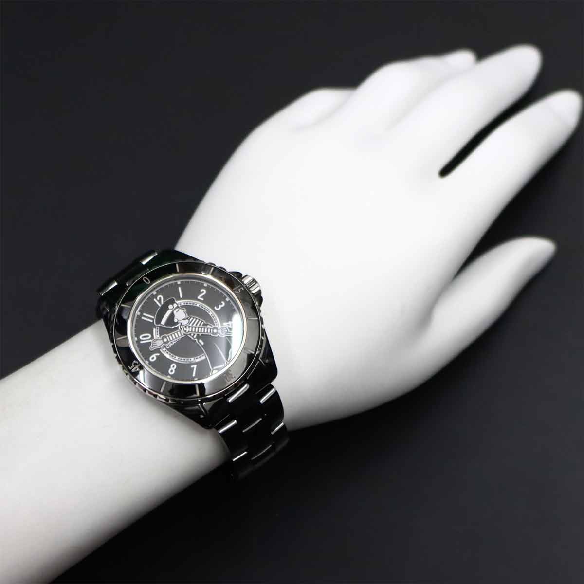 J12 Mademoiselle La pausa H7609 Automatic Black Dial Mens