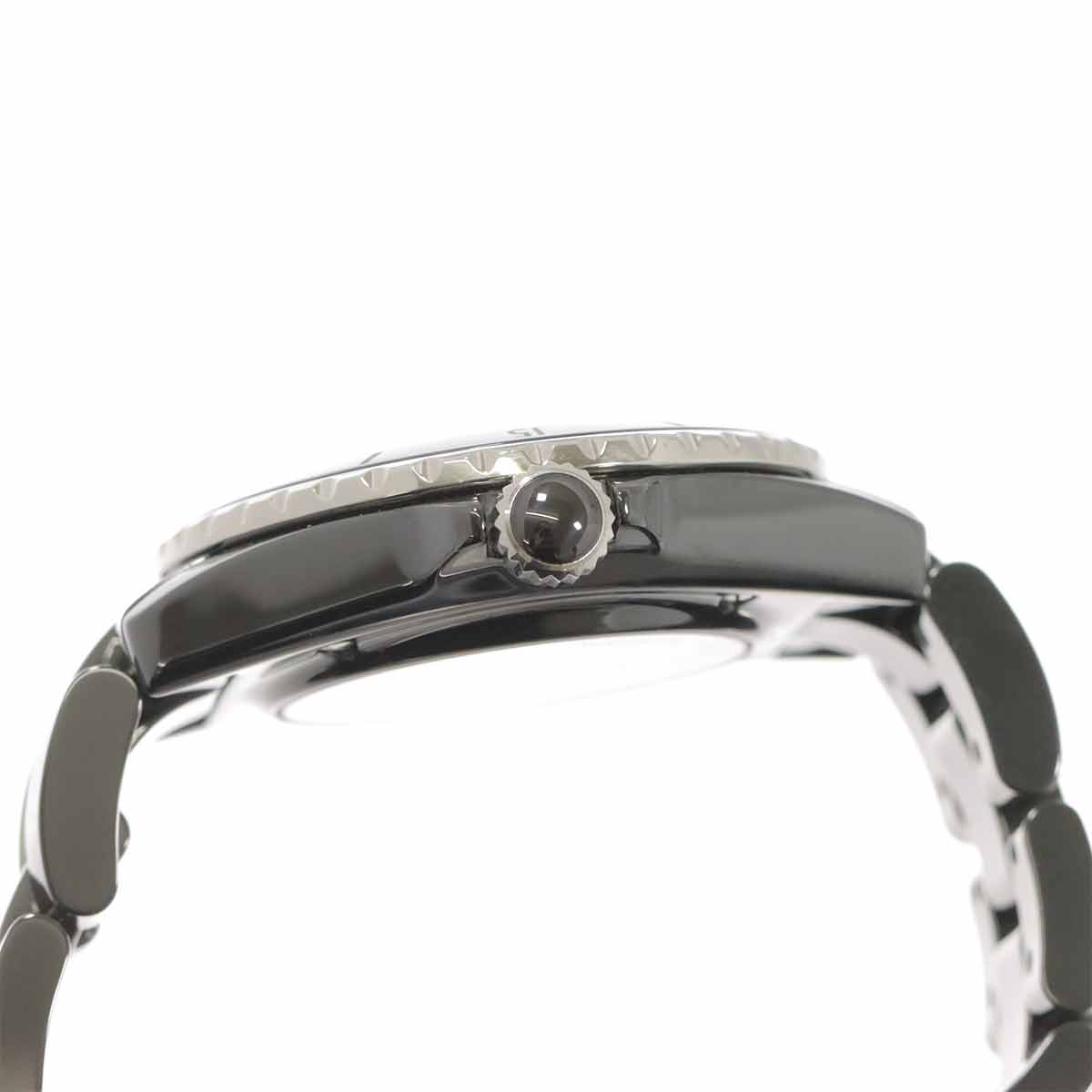 J12 Mademoiselle La pausa H7609 Automatic Black Dial Mens