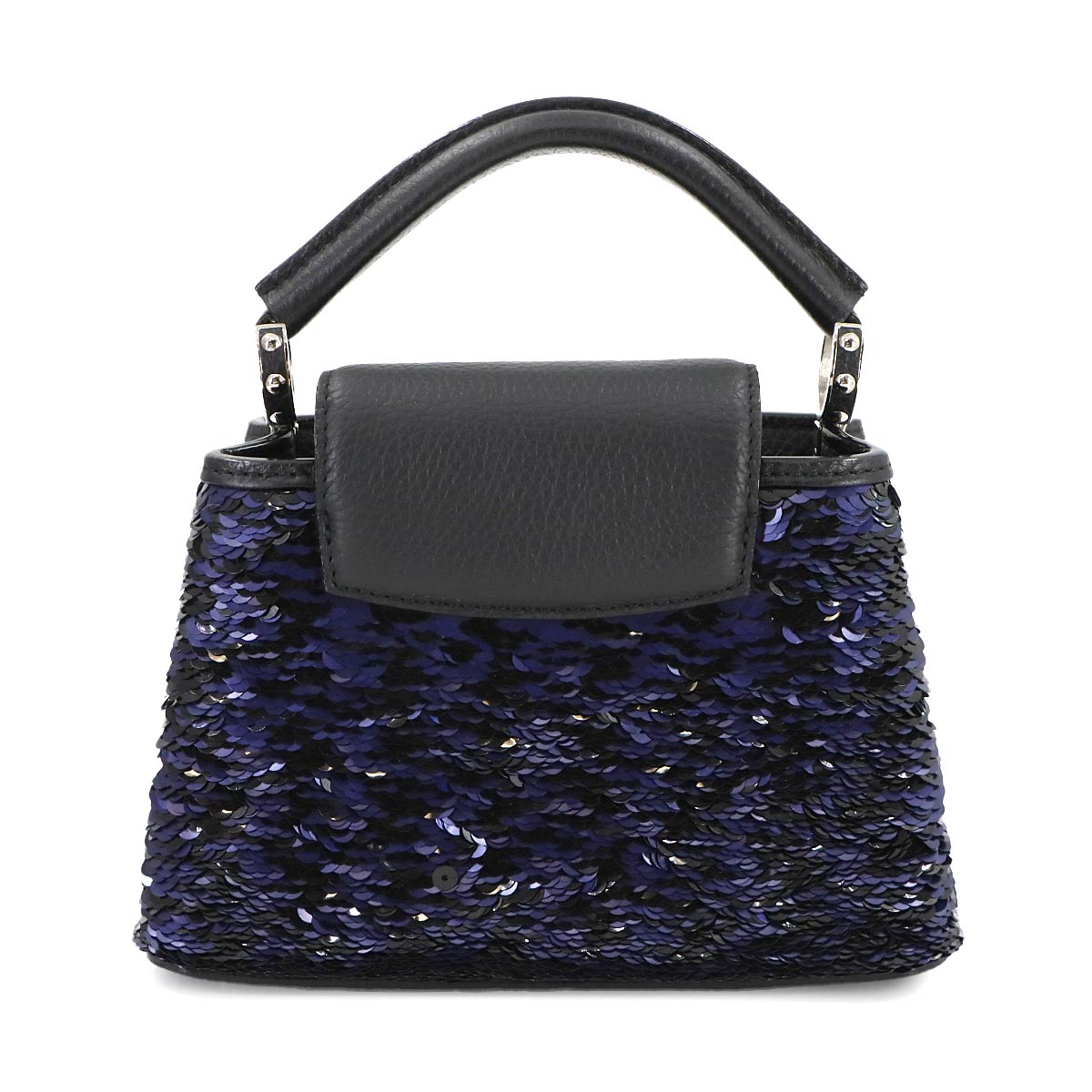 Capucines MINI Hand Shoulder Bag Taurillon Leather Sequin
