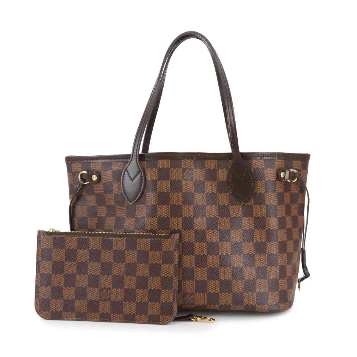 Damier Neverfull PM Tote Bag Ebene N41359 Purse