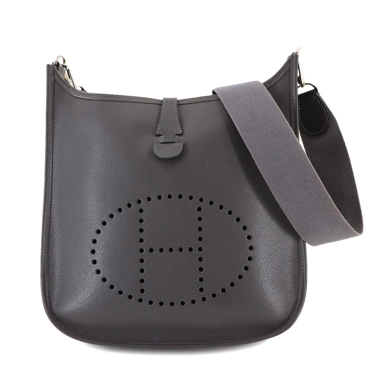 Evelyne 2 PM Shoulder Bag Epsom Graphite Purse