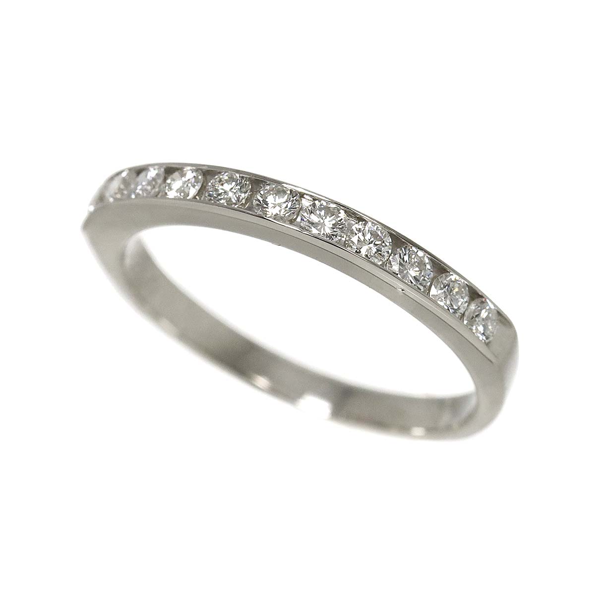 Diamond 0.38ct Ring Pt Platinum size6.5-6.75(US)