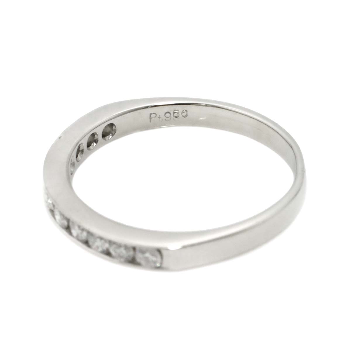 Diamond 0.38ct Ring Pt Platinum size6.5-6.75(US)