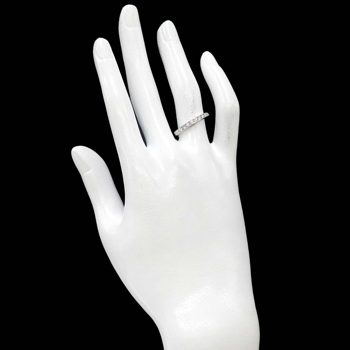 Diamond 0.38ct Ring Pt Platinum size6.5-6.75(US)