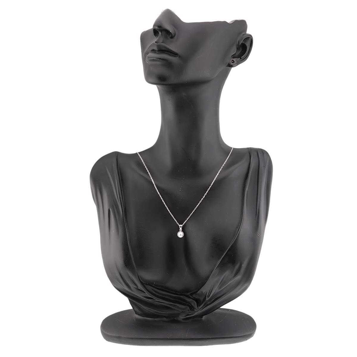 Akoya Pearl 6.5mm Necklace 18K White Gold 750