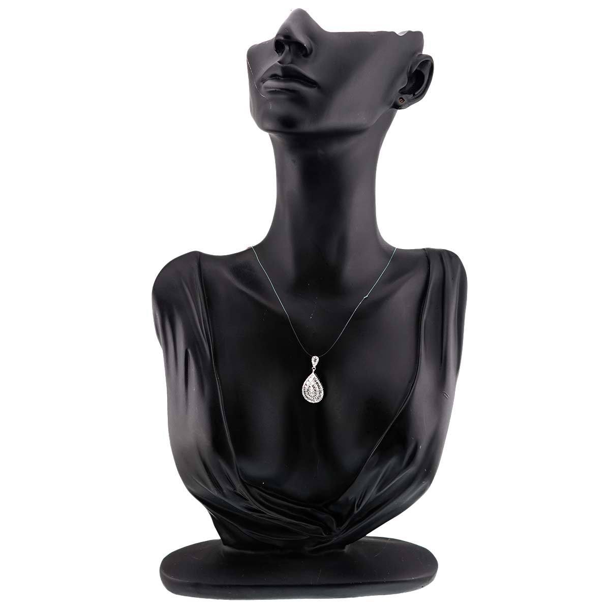 Diamond 0.75ct Pendant Top 18K K18 WG White Gold 750