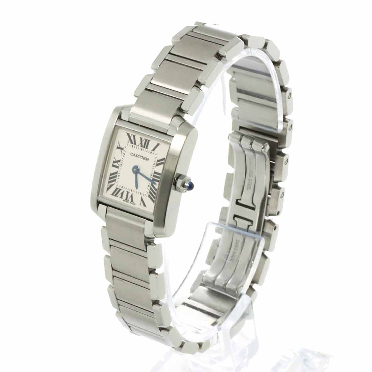 Tank Francaise SM W51008Q3 Quartz Cream Dial Ladies Watch