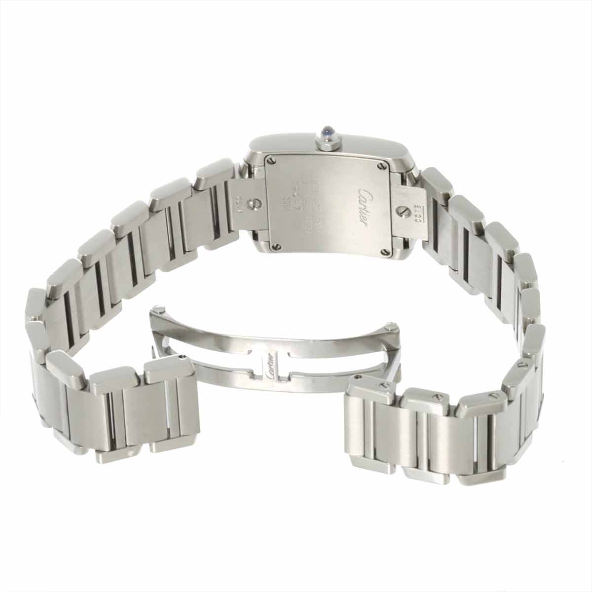 Tank Francaise SM W51008Q3 Quartz Cream Dial Ladies Watch