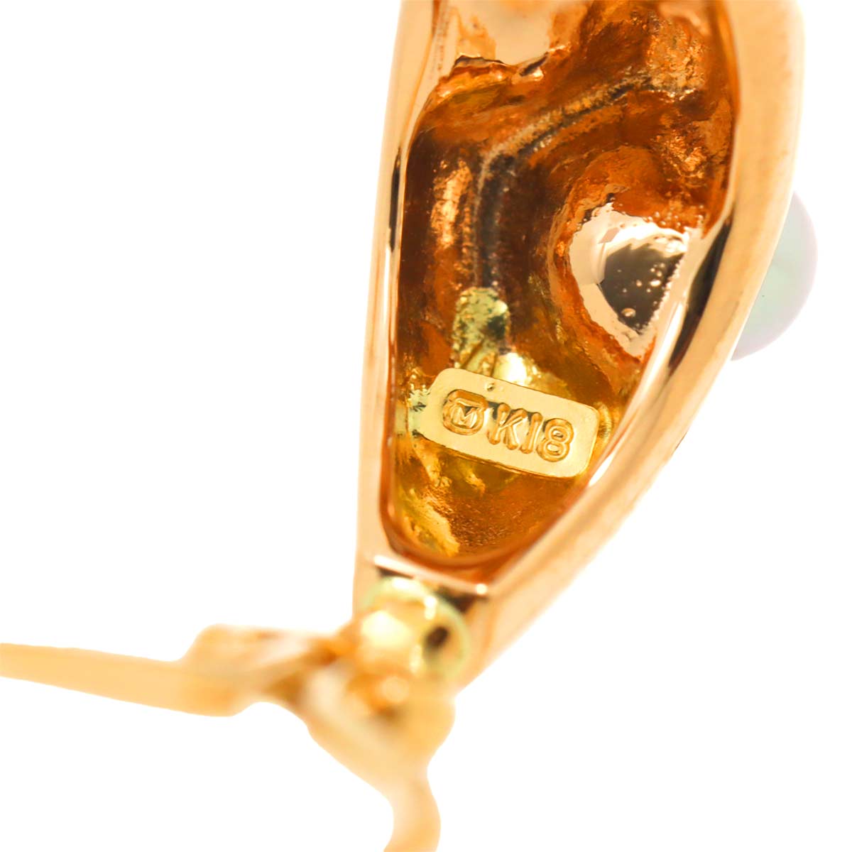 Baby Pearl 4.0-3.5mm Earrings Clip on 18K Pink Gold 750