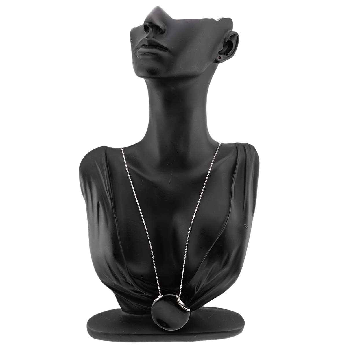 Platinum Lacquer Necklace