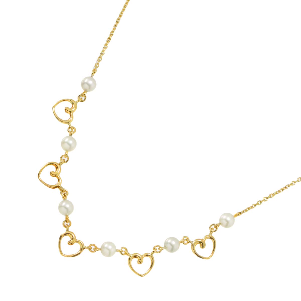 Akoya Pearl 4.1mm Necklace 14K YG 585