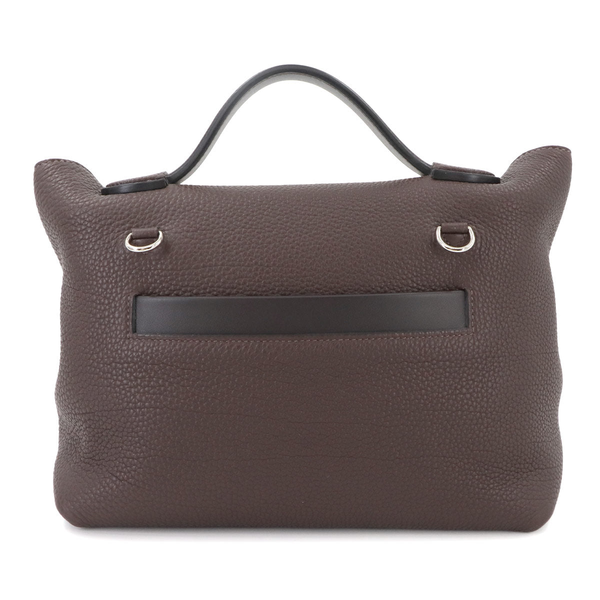Sac 24/24 29 2way Hand Shoulder Bag Togo Swift Chocolat Purse