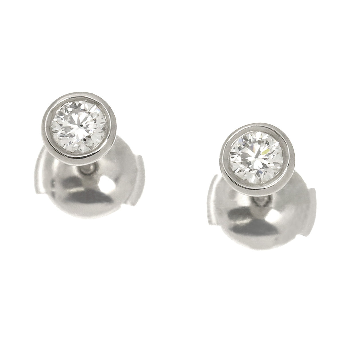 By The Yard  Diamond Earrings Pierced Pt