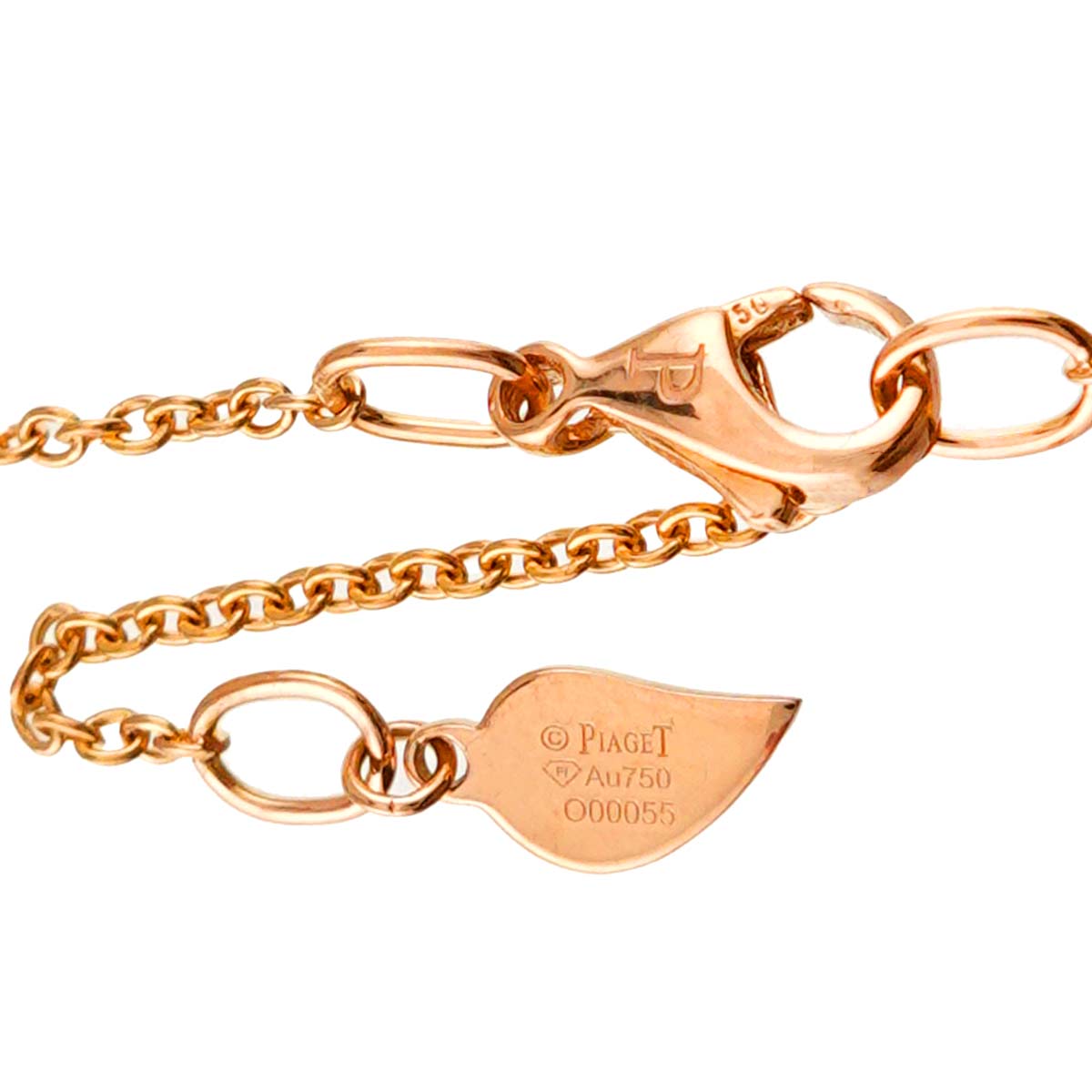 PIAGET ROSE Diamond Necklace 18K Pink Gold 750