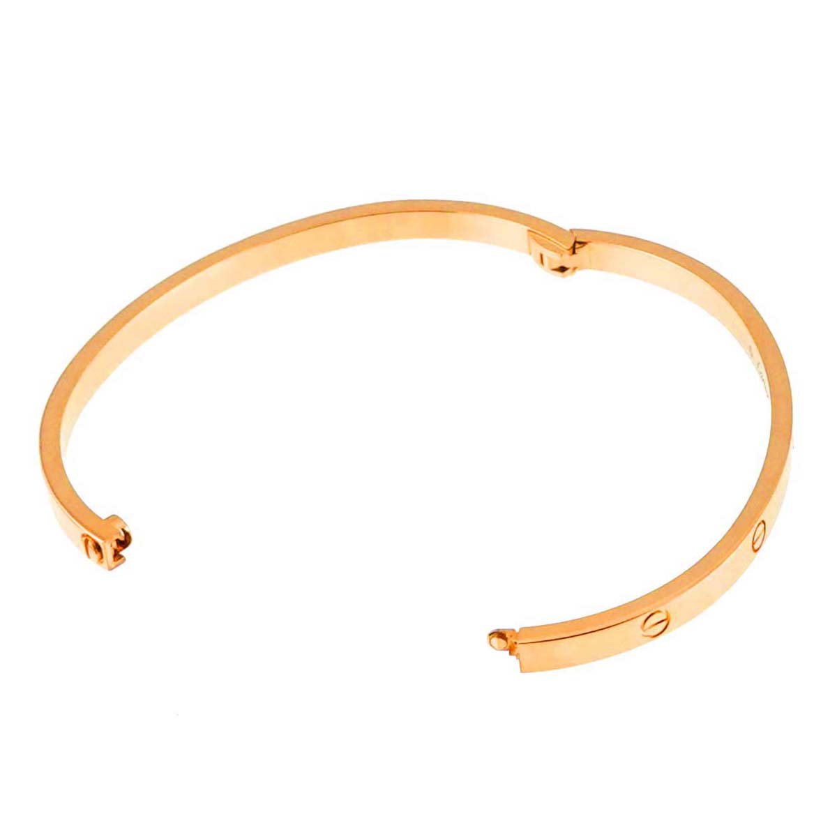 Love Bracelet SM Bangle 18K Pink Gold 750 Size18