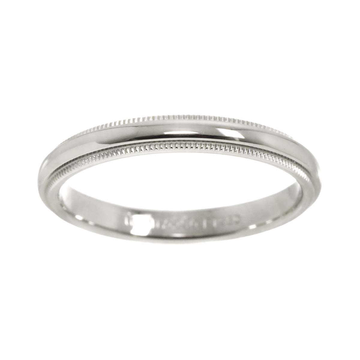 Milgrain Ring Pt Platinum Size8.75(US)