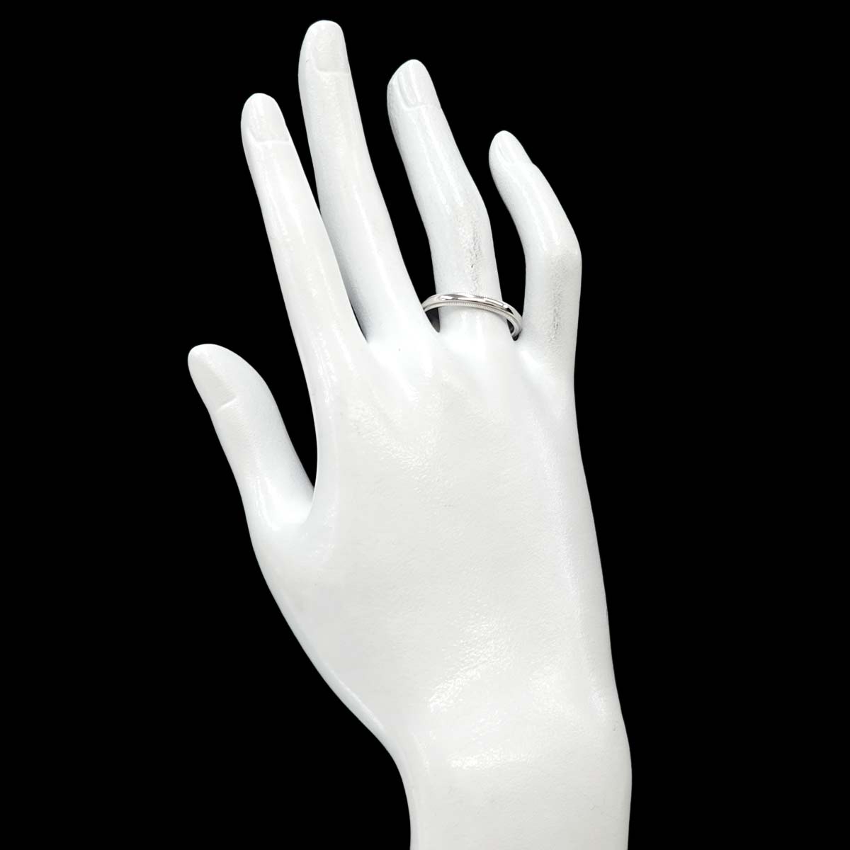 Milgrain Ring Pt Platinum Size8.75(US)