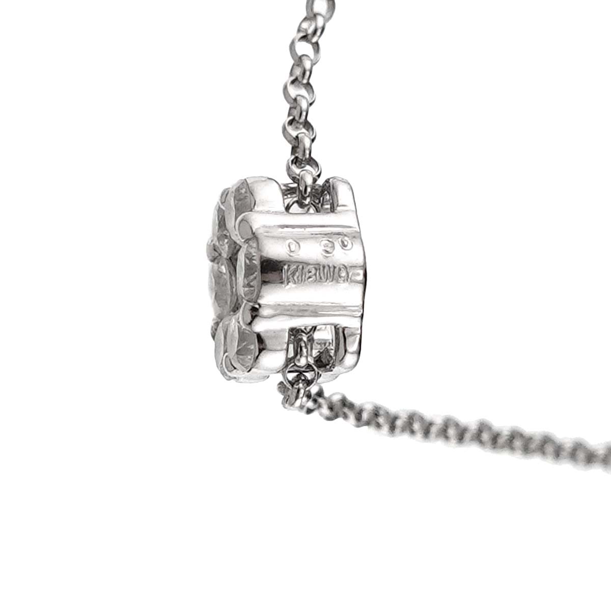 Diamond 0.30ct Necklace 18K WG White Gold 750