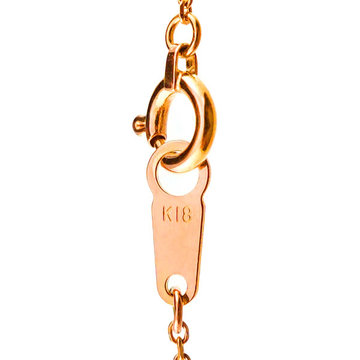 VENDOME Aoyama Diamond 0.22ct Heart Necklace 18K Pink Gold 750