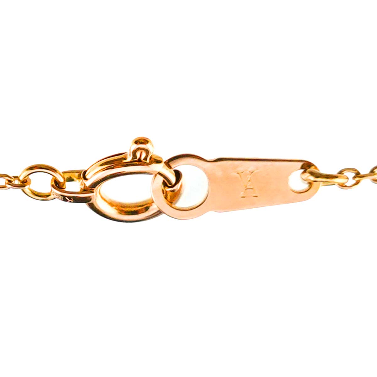 VENDOME Aoyama Diamond 0.22ct Heart Necklace 18K Pink Gold 750