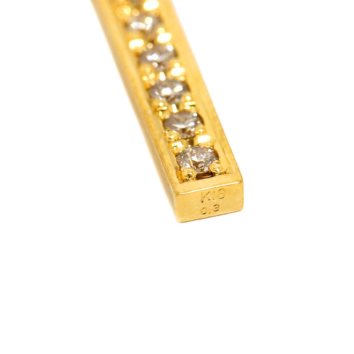 SYMPATHY OF SOUL Diamond 0.30ct Necklace 18K YG 750