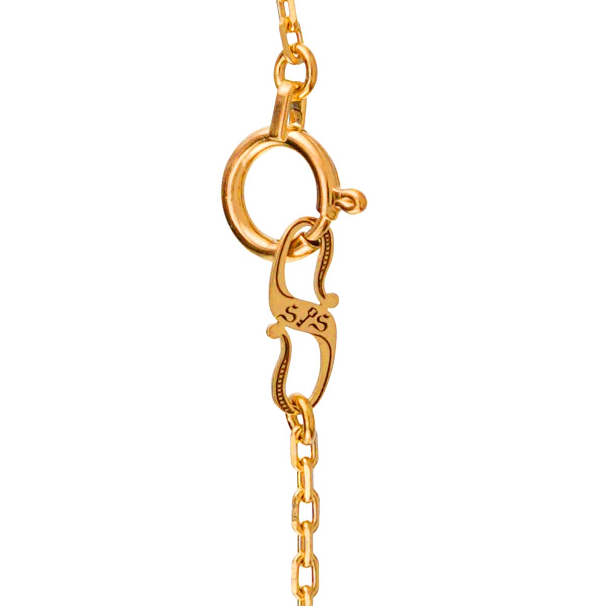 SYMPATHY OF SOUL Diamond 0.30ct Necklace 18K YG 750