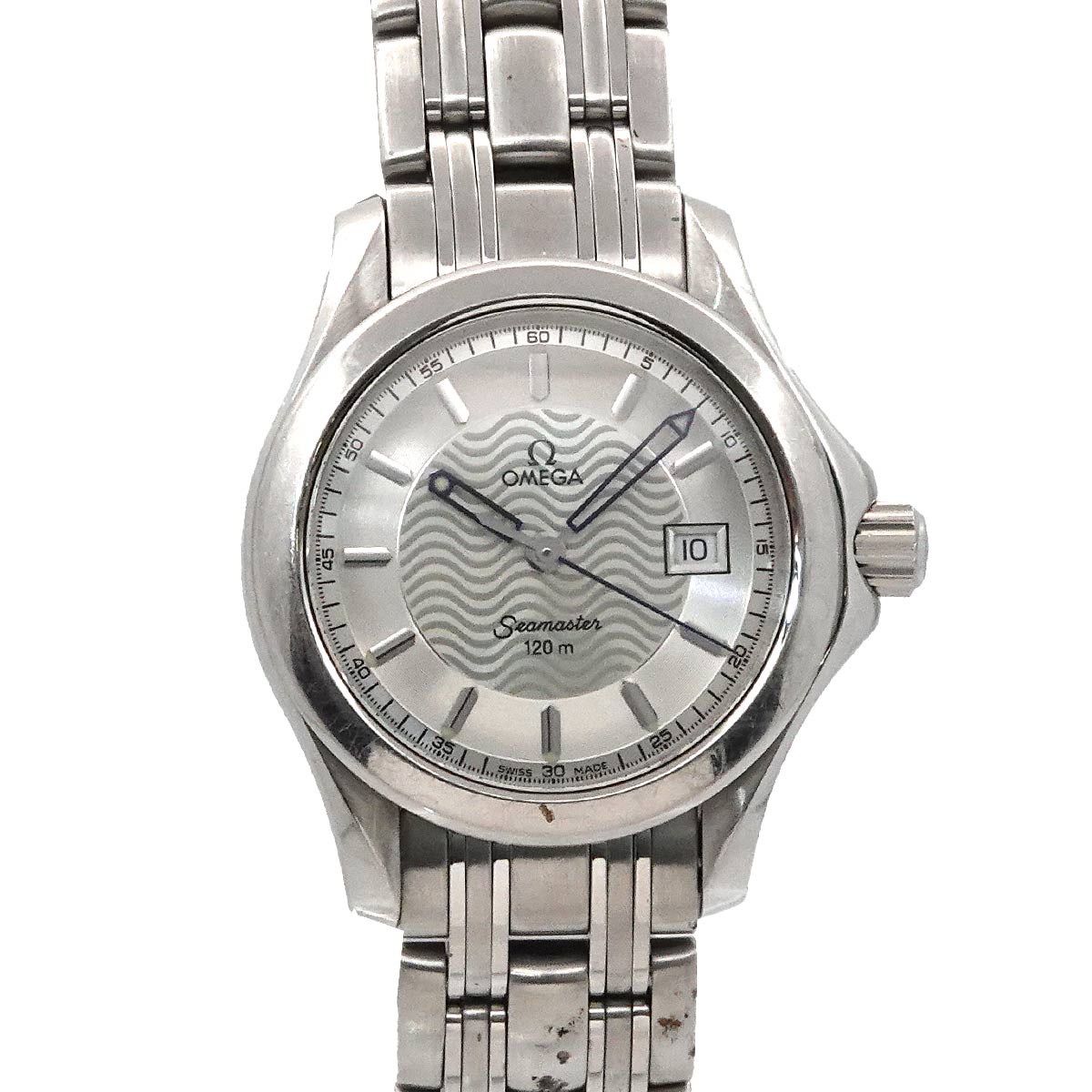Seamaster 120 Date 2571 31 Quartz Silver Dial Ladies Watch