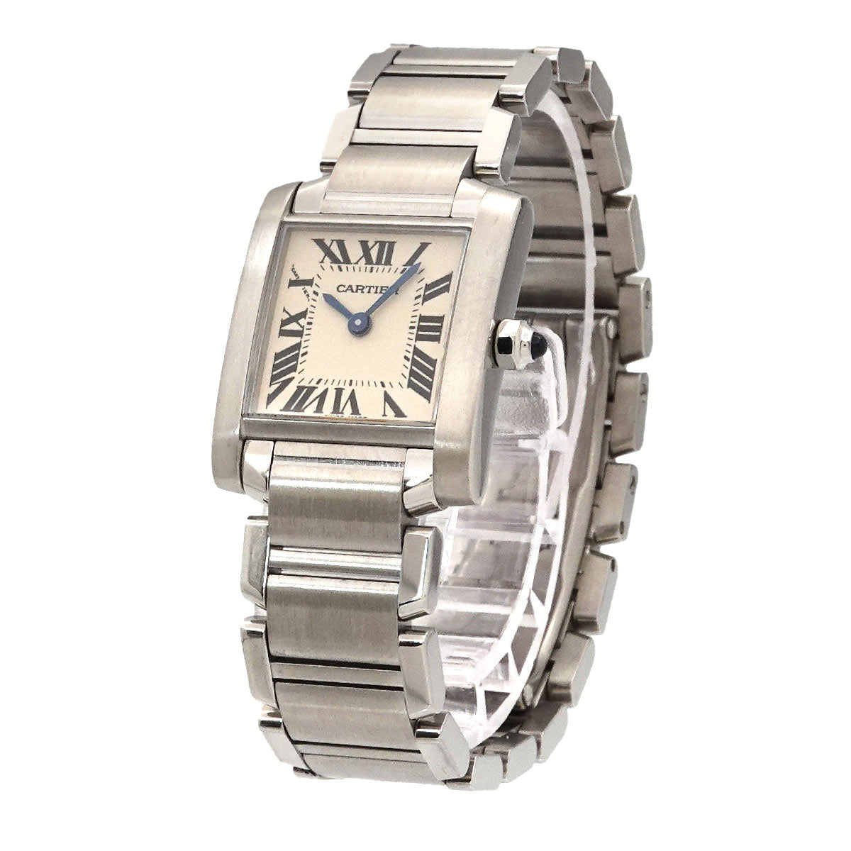 Tank Francaise SM W51008Q3 Quartz Cream Dial Ladies Watch