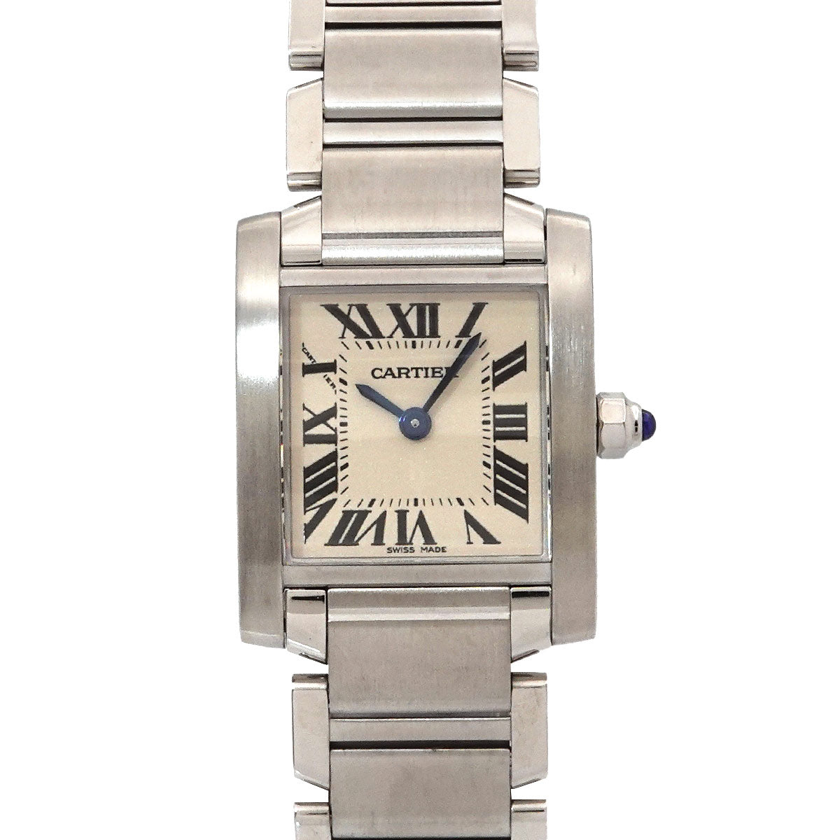 Tank Francaise SM W51008Q3 Quartz Cream Dial Ladies Watch