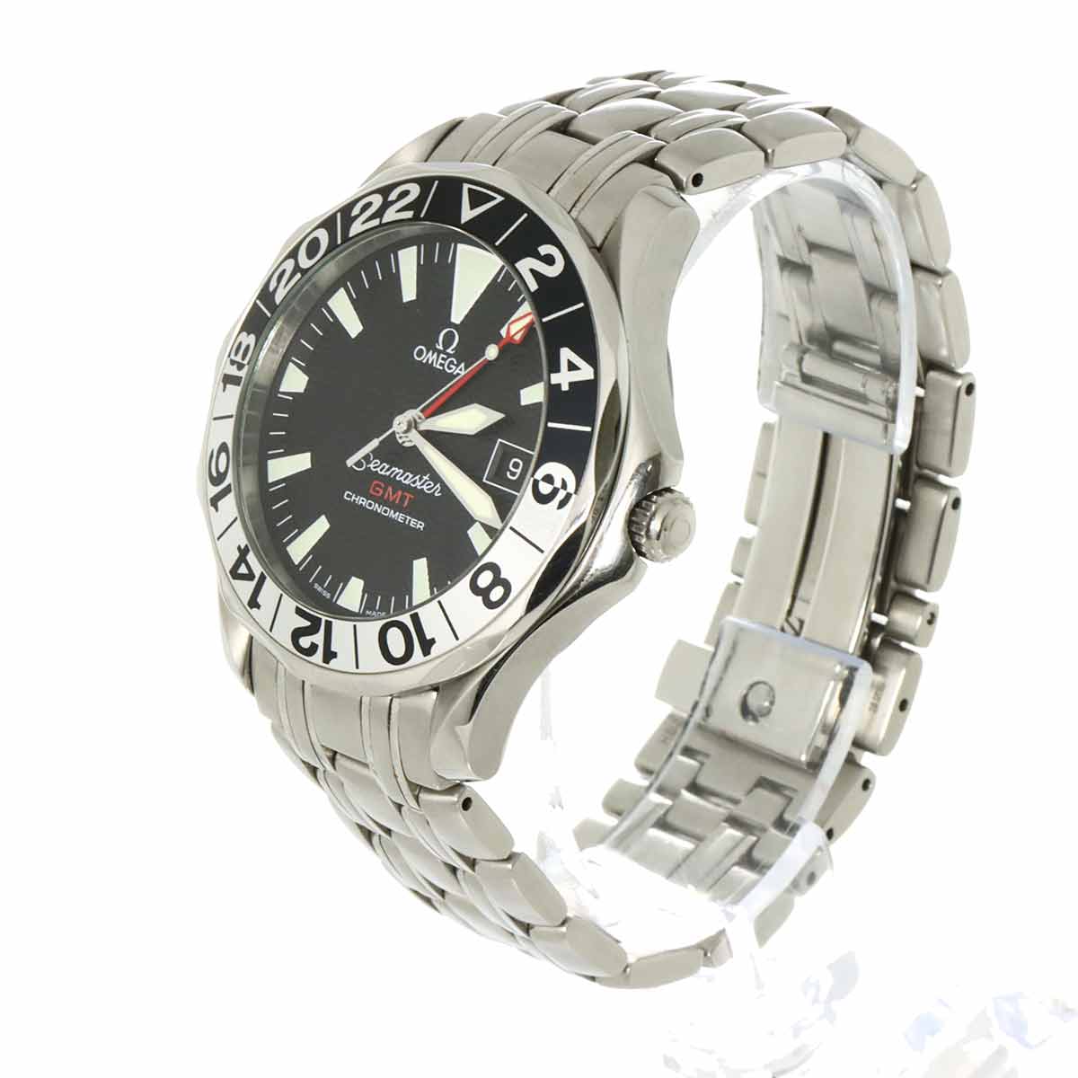 Seamaster GMT 2834 50 Automatic Black Dial Mens Watch 90288748