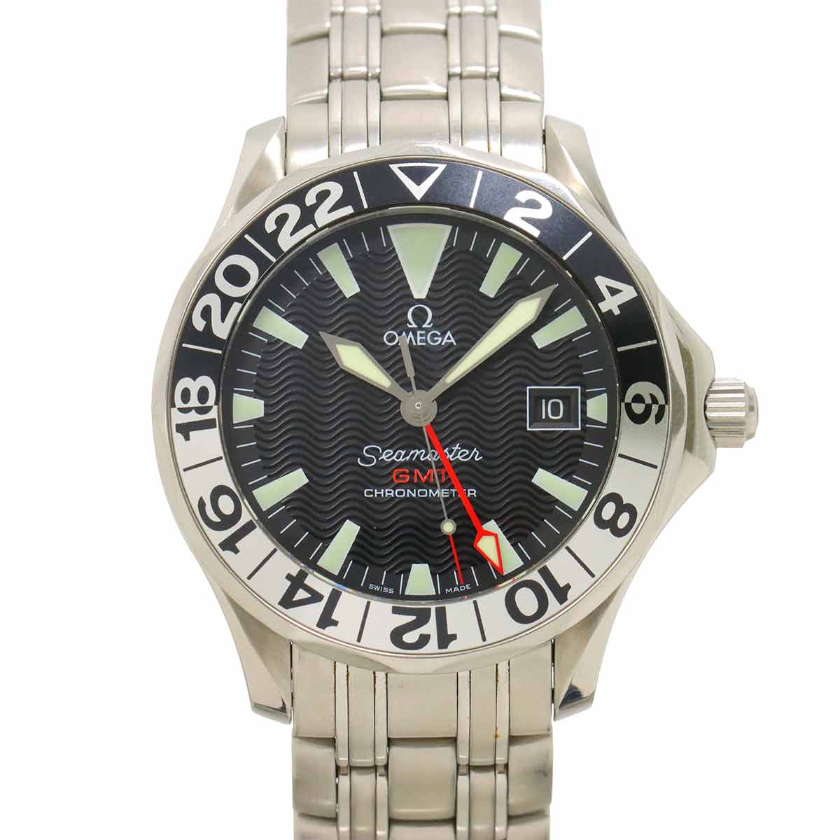 Seamaster GMT 2834 50 Automatic Black Dial Mens Watch 90288748