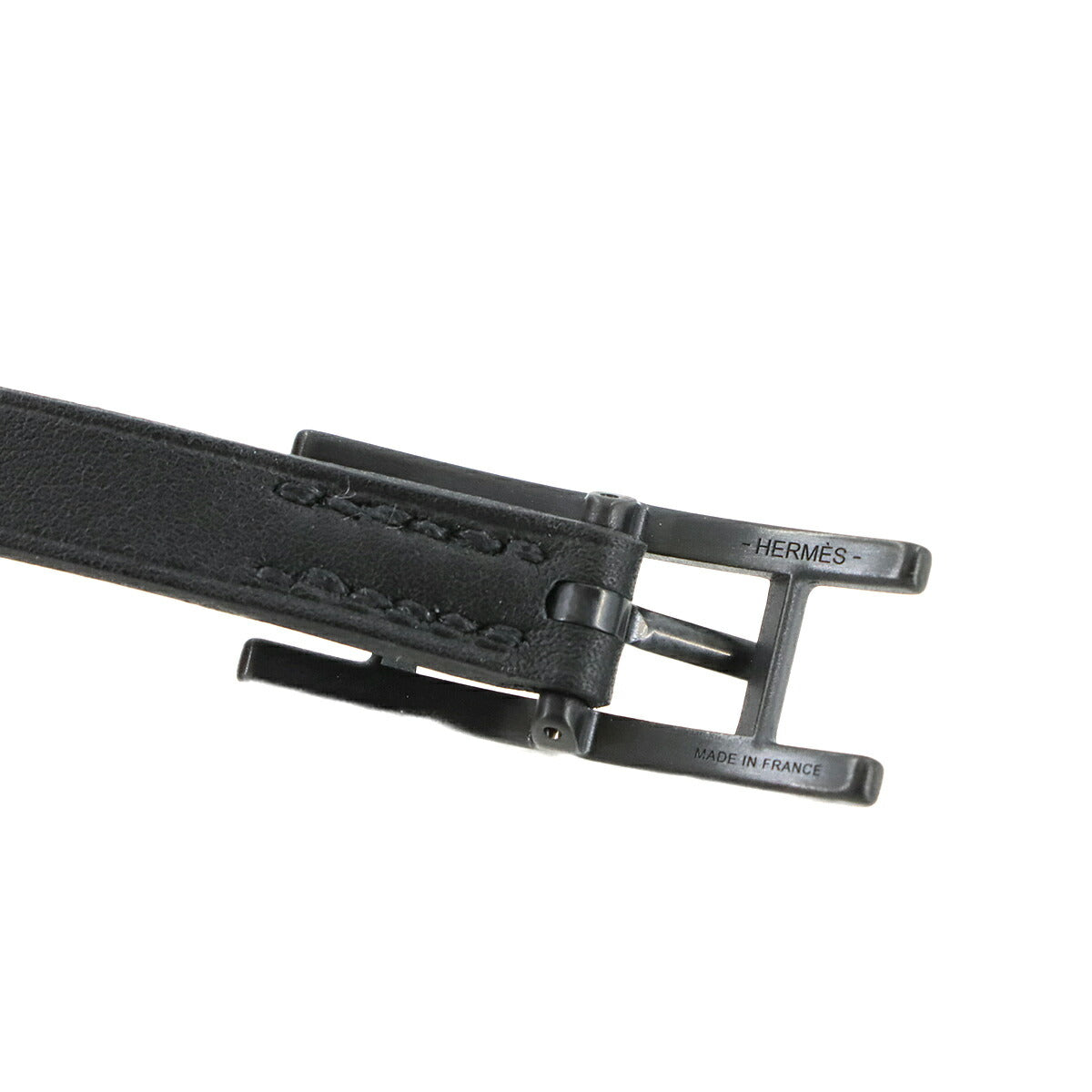 Behapi Double Tour Reversible Bracelet Swift Epsom Black T5