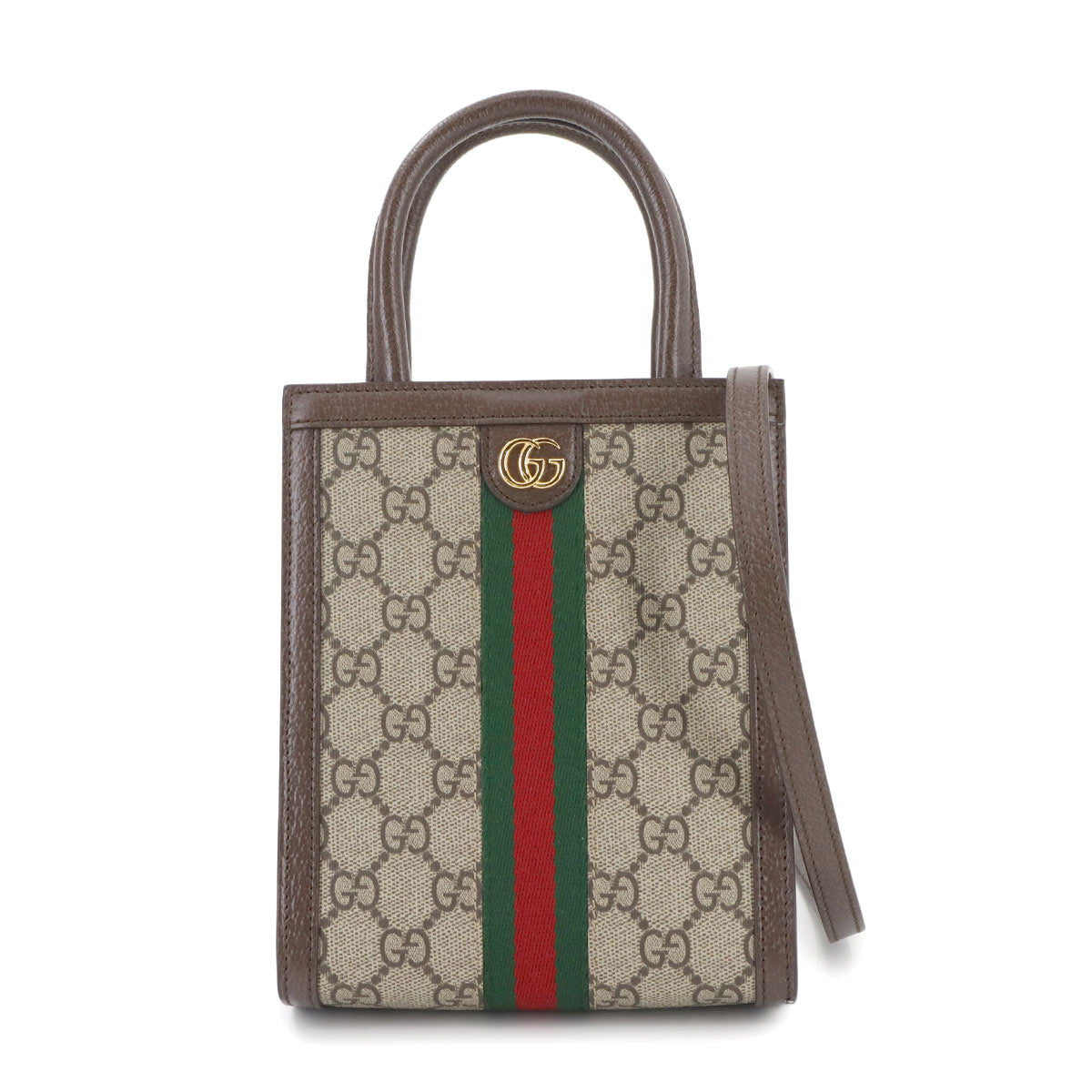 GUCCI Ophidia 2way Hand Shoulder Bag GG Supreme Beige 772317 Purse