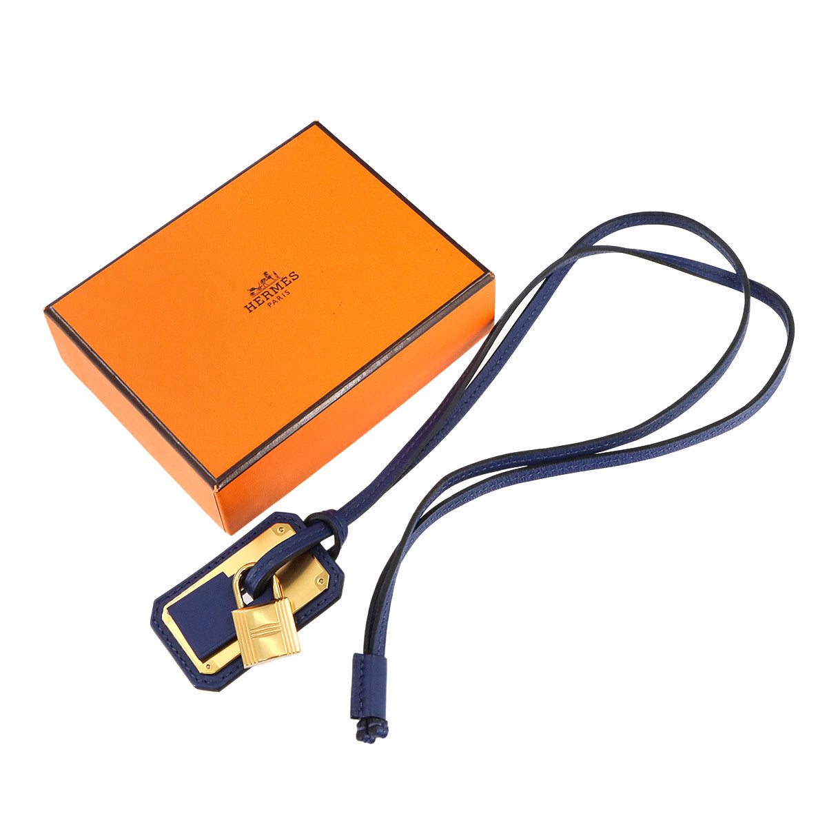 O'Kelly GM Necklace Pendant Swift Bleu Saphir Accessory