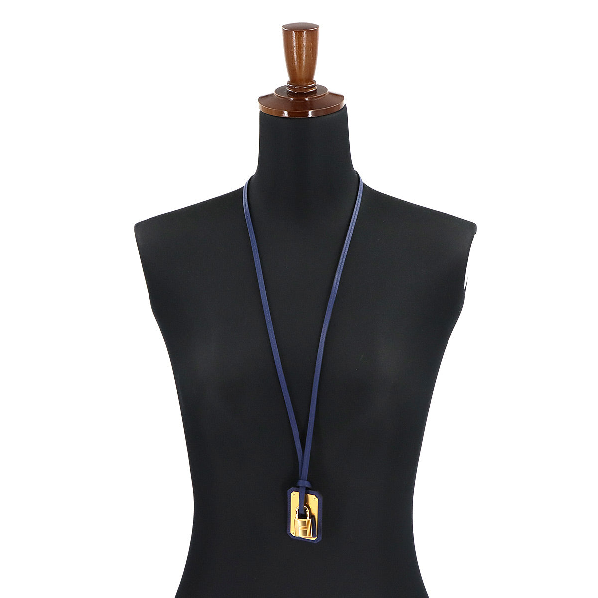 O'Kelly GM Necklace Pendant Swift Bleu Saphir Accessory