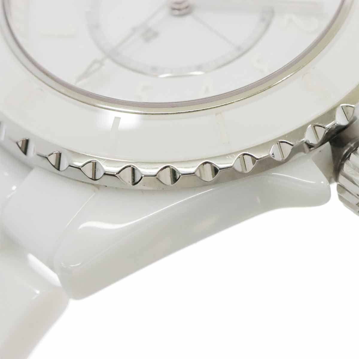 J12 Phantom H6345 Quartz White Dial Ladies Watch